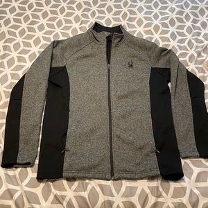 Spyder Men's Stellar Jacket Sherpa Lined Bonded Fleece